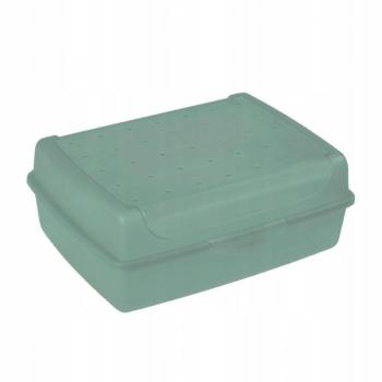 Caja de Almuerzo Luca Midi 1L con Cierre a Click, Verde Nordic, 17x13x6.5 cm
