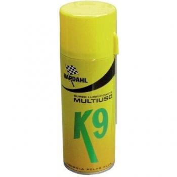 Lubricante Spray Multiusos K9 Bardahl 400 ml - Transparente y Efecto Desbloqueante