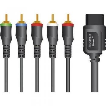 Speed Link SL-3414-SBK - Kit de cables de vídeo para Wii