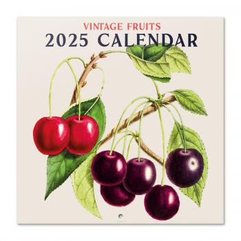 Calendario 2025 30x30 Botánica Frutas