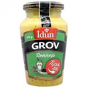 IDUN - MOSTAZA GRUESA. PACK 6 X 275GR.