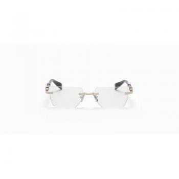 Balmain Silver Optical Frame Stylish and Versatile Glasses for Men, Blue, Size: 53 MM