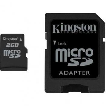 Kingston Technology MicroSD Card 2 GB Memoria Flash - Tarjeta de Memoria