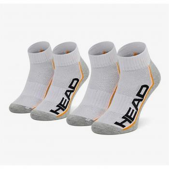 Calcetines deportivos Head Performance Quarter Unisex 2 pares Blanco Talla 35-38