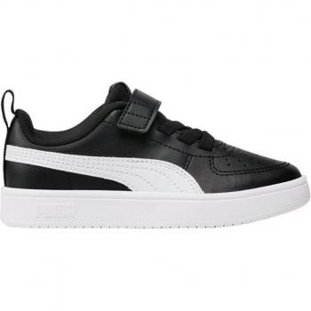 Zapatillas Puma Rickie Ac Ps Infantil Negras 385836 11