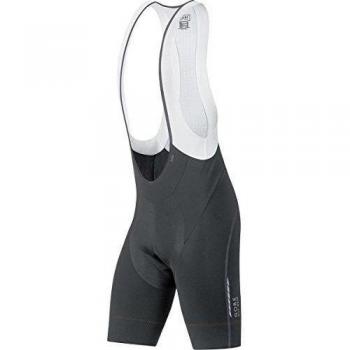 Gore Bike Wear Oxygen Partial Thermo+ - Culote corto de ciclismo con tirantes para hombre, color negro, talla S