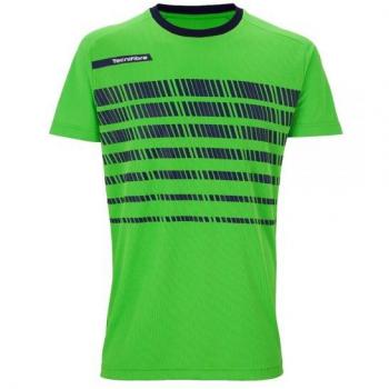 Camiseta Tecnifibre F2 Junior Verde y Negro