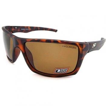 Dirty Dog Satin Tortoise Primp Wrap Sunglasses Polarised
