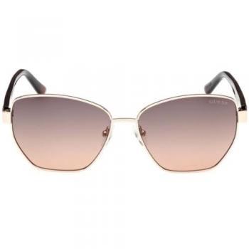 Guess GU00102 Polarized Women's Sunglasses Gold/Gradient Brown 56mm