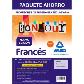 Paquete Ahorro Francés Cuerpo de Profesores de Enseñanza Secundaria