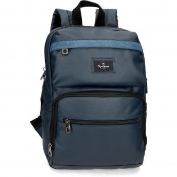 Pepe Jeans - Mochila Portaordenador Jarvis Azul Marino