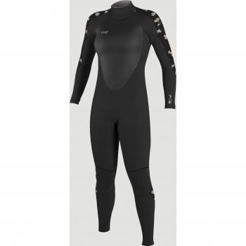 Oneill Wms Epic 5/4 Back Zip Full Traje de Neopreno de Manga Larga con Cremallera en la Espalda