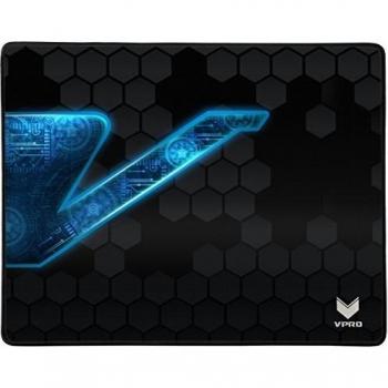 Alfombrilla de Juego Rapoo VPro V1000 Negra y Azul, Antideslizante con Superficie Uniforme