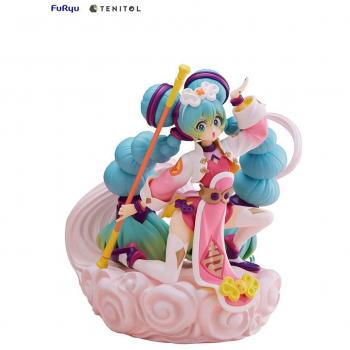 Figura de colección Hatsune Miku China Tenitol versión china de 13cm