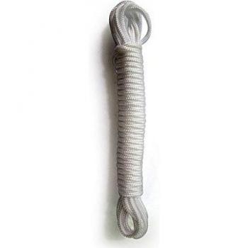 Créacord - Cuerda de 2 mm de diámetro, 3 m de largo, color blanco