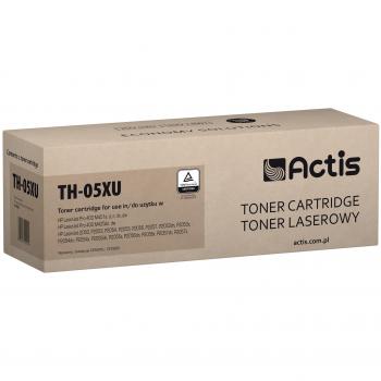 Tóner Universal Actis TH-05XU Negro (Compatible con HP 05X CE505X, CF280X; 7200 páginas)