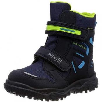 Botas de Nieve Superfit Husky para Niños Azul/Verde Neón
