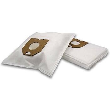 Bolsa Aspiradora Vhbw 10x Compatible con Philips Classique Serie y Lloyds 150/130 - Microfibra No Tejida, Tamaño 31 cm x 22 cm, Color Blanco