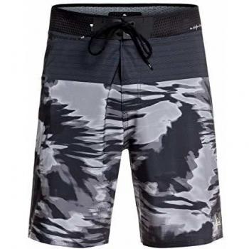 QUIKSILVER Highline Blackout Board Short, Hombre, Black, 30