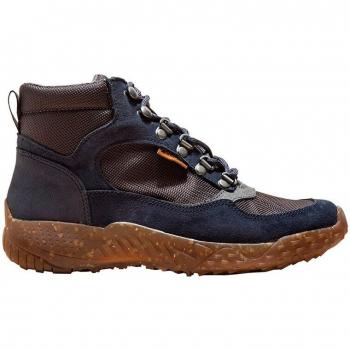 El Naturalista Zapatillas de piel N5620 Multi Material marino, Botines unisex de piel con cierre de cordones, color Multi ocean/Gorbea para Mujer/Hombre