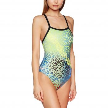 Miws Onepiece - Bañador de natación para mujer multicolor, talla S