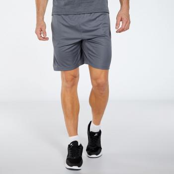 Pantalón Reebok Comm Knit Short Hombre Gris