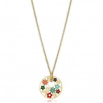 Colgante Viceroy Kiss 75290C09019 acero dorado multicolor