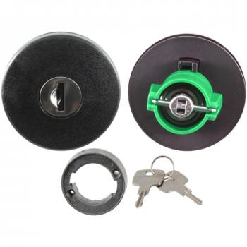 Tapa de Depósito de Combustible Rms para Piaggio Ape P 50cc - Plástico Negro, Talla Única