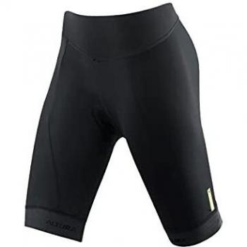 Altura Mujer Progel 3 Cintura Pantalones Cortos, Mujer, Color Negro, tamaño S
