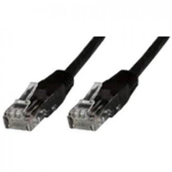 Cable de red Cat6 de 3m color negro de alta velocidad