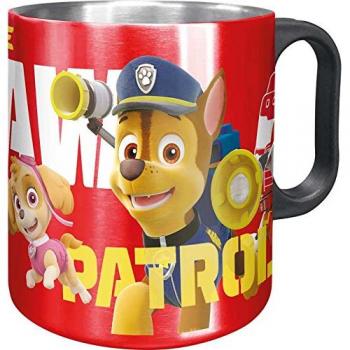 Kids Euroswan Patrulla Canina Taza, Estampado Paw Patrol, Multicolor, 15x10x5 cm