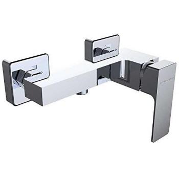 Clever 60127 Grifo de Ducha Monomando sin Accesorios, Saona Slim, Cromado