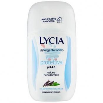 Lycia Detergente Íntimo Fórmula Protectora pH 4.5 con Antibacteriano Natural 200 ml