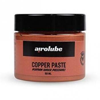 Pasta de Cobre Airolube 50ml - Protección contra corrosión, evita chirridos y desgastes, multifuncional para montaje de piezas