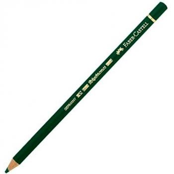 Lápiz De Color Faber Castell Verde Hooker Polychromos