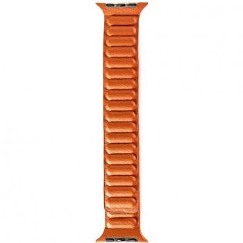 Correa de PU Friendly License Magnética Eslabones para Apple Watch 42/44/45 mm Marrón