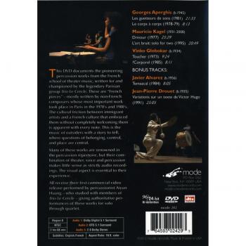 Aiyun huangs save percussion theater dvd 2012 ntsc