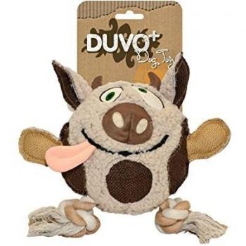 Duvo 7571319 Juguete Perro Felpa Vaca, 30 x 24 x 10 cm