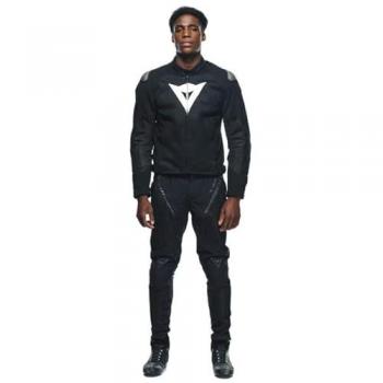 Chaqueta textil para motocicleta Dainese Energyca Air Tex - Transpirable, Segura, Negro (46)