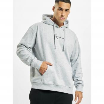 Sudadera con capucha KARL KANI Small Signature Gris Talla M Relaxed Fit