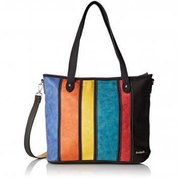 Desigual - Bols_viena Calgary, 2000, U, Mujer, Negro, 12.70x30.50x36 cm