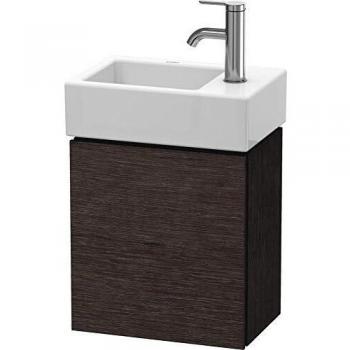 Mueble Bajo Lavabo Duravit L-Cube 36,4x24,1cm, Montaje en Pared, 1 Puerta Derecha, Eiche Oscuro Cepillado
