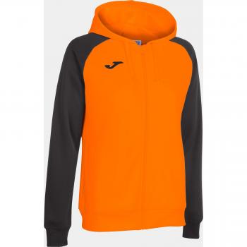 Chaqueta con capucha mujer Joma Academy IV naranja negro
