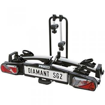 Pro User 5191734 sintética Bicycle-Rack Diamant SG2, Negro