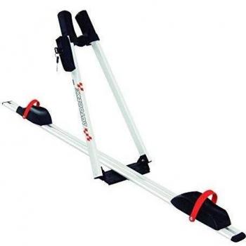 Autobike Tech X1 - Portabicicletas de techo, color blanco