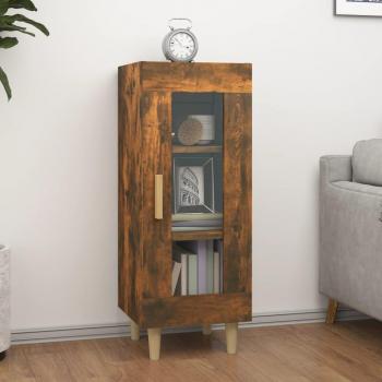 Aparador de Roble Ahumado 34,5x34x90 cm Madera Multicapa