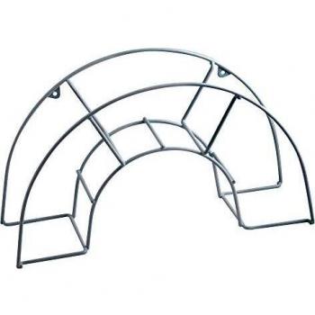 Metaltex 356805 - Colgador de manguera mural plastificado grande, 46 x 15 x 26 centímetros