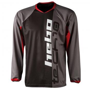 HEBO HE2155RL Trial Tech 10 Camiseta, Rojo, Talla L