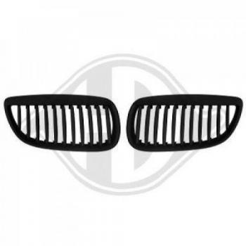 Rejilla delantera DIEDERICHS 1216540 para BMW Serie 3 Coupe y Cabriolet, color negro