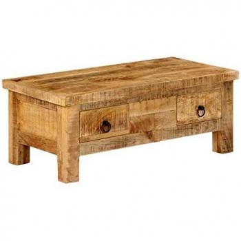 vidaXL Coffee Table 90x45x35 cm Solid Mango Wood